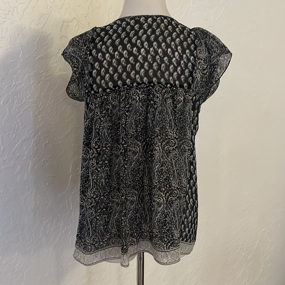 Ulla Johnson Silk Top Size 6 - Picture 6 of 9